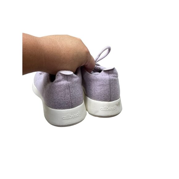 Allbirds Wool Runners Women’s Shoes Size 9 0819 NV1 Merino Wool Lavender Purple - Picture 4 of 8